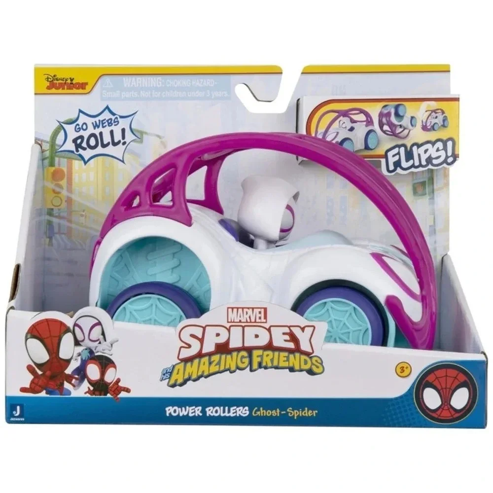 Disney Marvel Spidey & His Amazing Friends‎ Power Rollers Flips Ghost Spider NEW